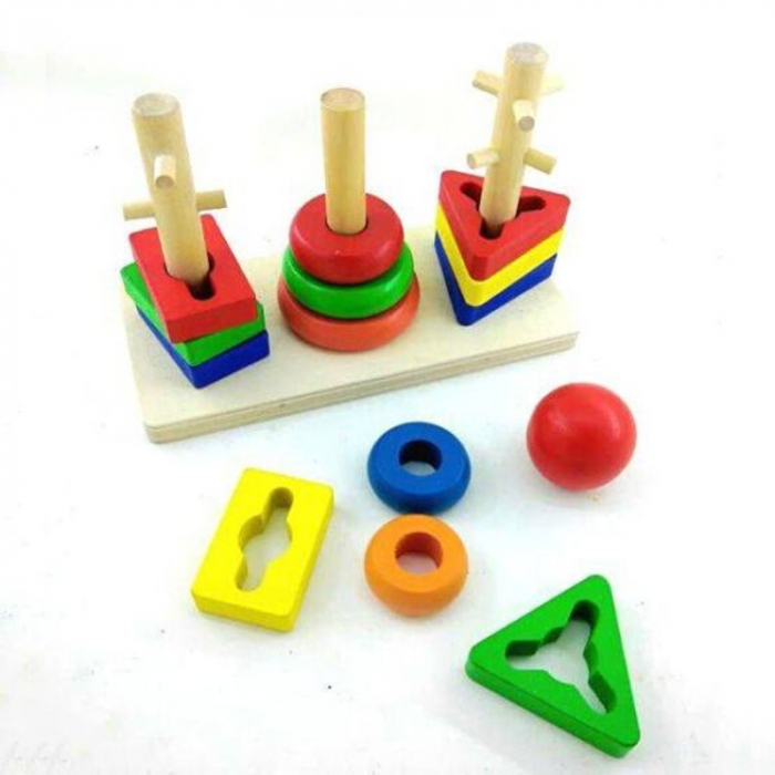 Joc de stivuit forme geometrice Puzzle Tower [4]