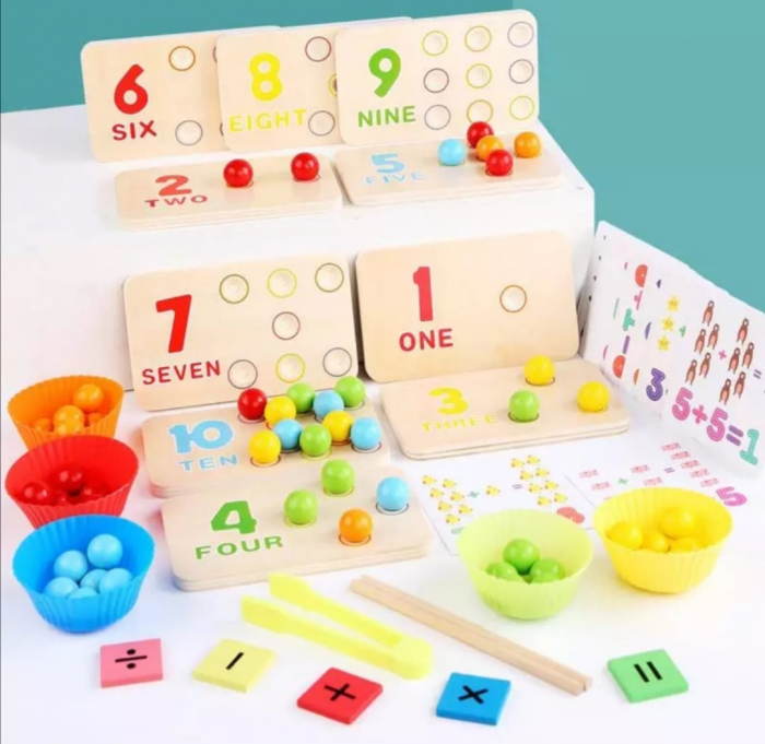 Joc de tip Montessori de matematică și exersarea motricității - Digital Cognitive Pinch game [3]