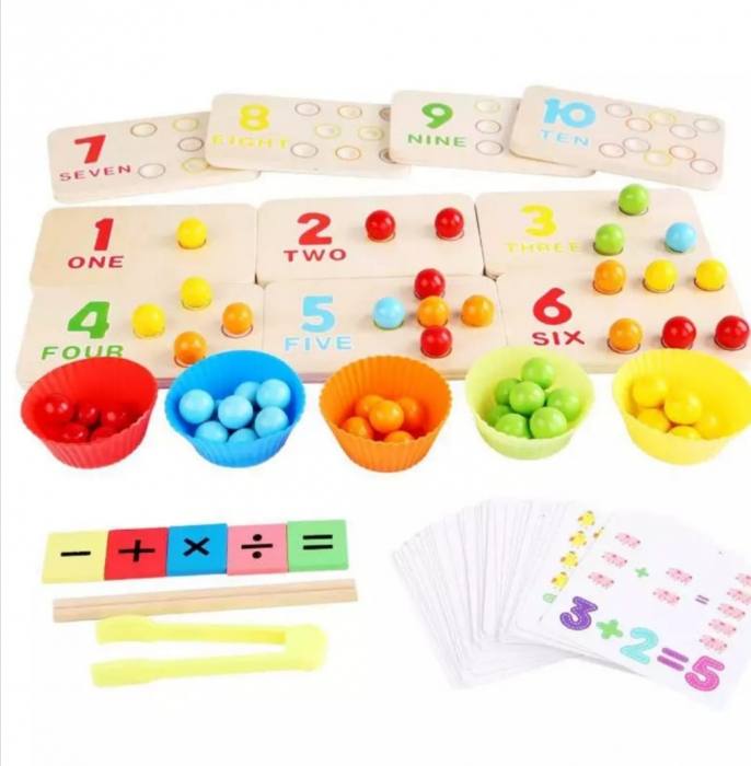 Joc de tip Montessori de matematică și exersarea motricității - Digital Cognitive Pinch game [2]