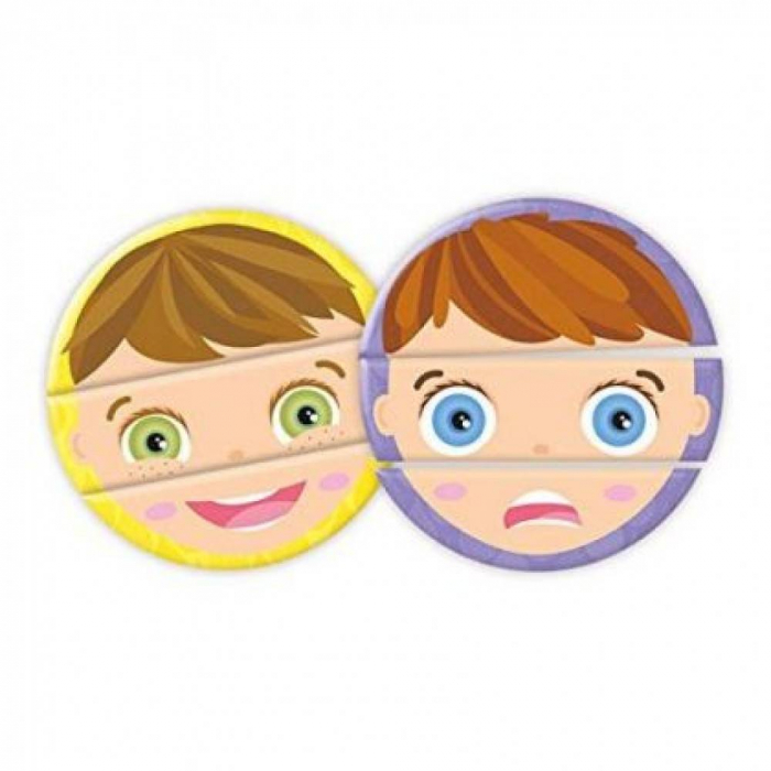 Joc de tip puzzle Emotii - Many faces [3]