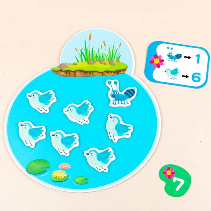 Joc educativ Invata sa numeri ANIMALE [3]