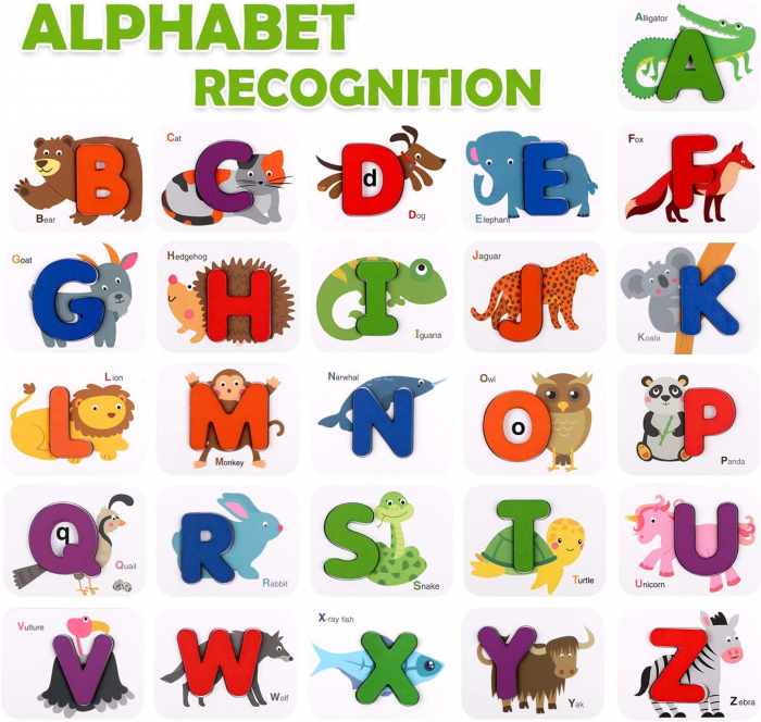 Joc Educativ pentru învăţarea alfabetului si a numerelor in limba engleză- Alphabet paired card [3]