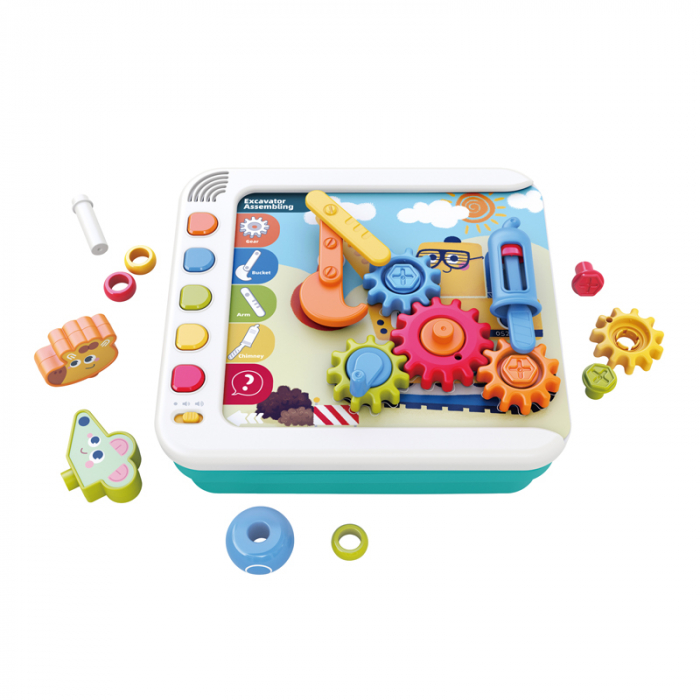 Joc interactiv cu activitati Montessori 3 ani+ Hola Montessori Exploration Learning Machine [2]