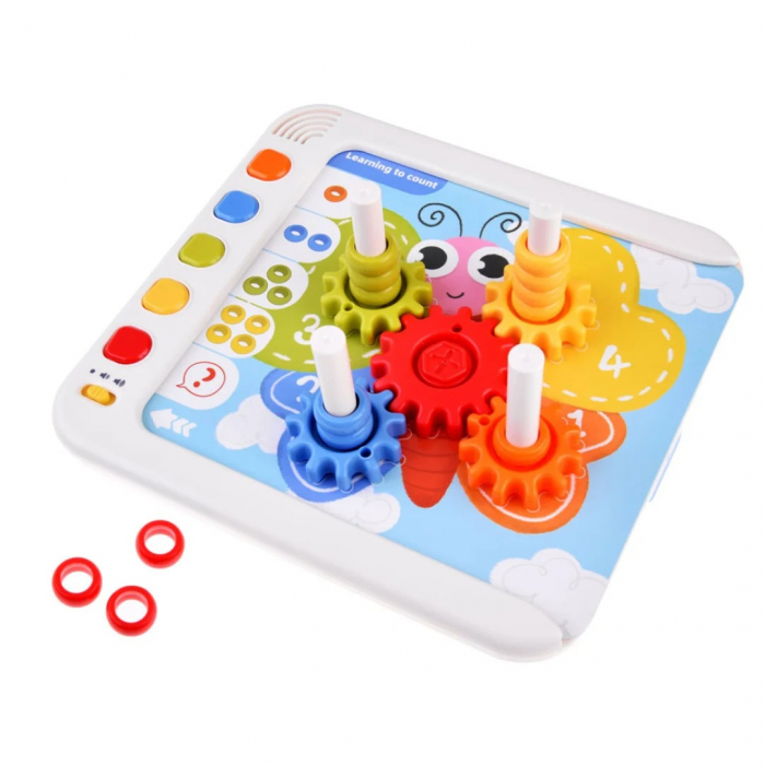 Joc interactiv cu activitati Montessori 3 ani+ Hola Montessori Exploration Learning Machine [8]