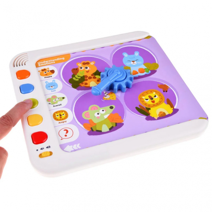 Joc interactiv cu activitati Montessori 3 ani+ Hola Montessori Exploration Learning Machine [7]