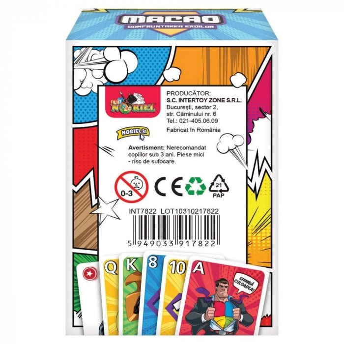 Joc Macao, Confruntarea eroilor, Noriel Games [3]