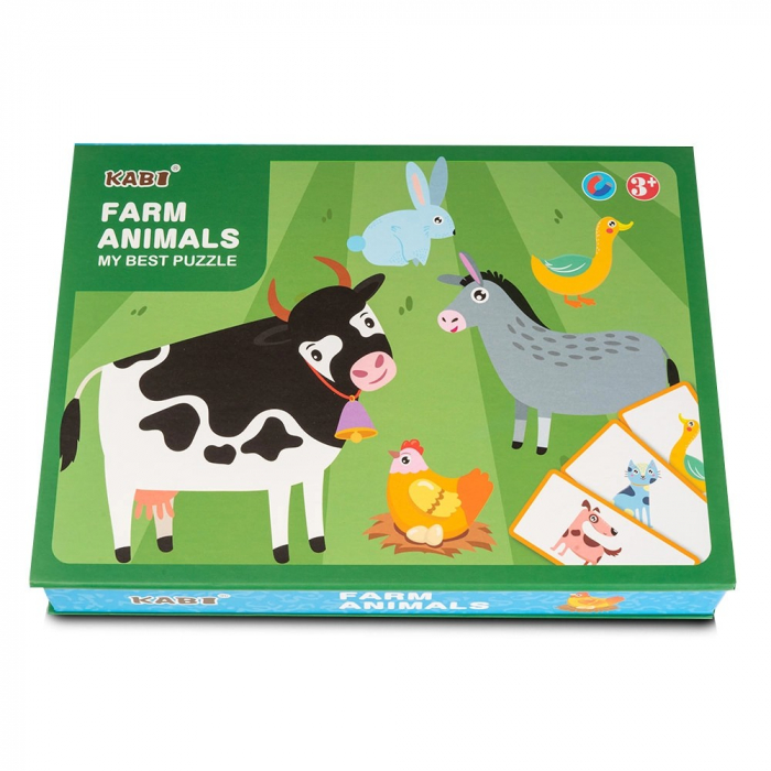 Joc magnetic ANIMALE DE LA FERMA Kabi [4]