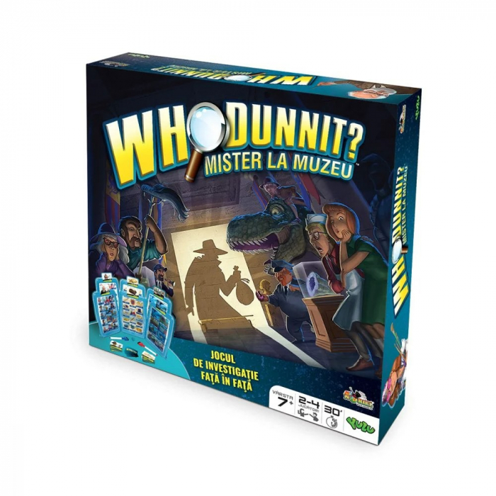 Joc Who DunnIt - Mister la muzeu. Descopera Cine Ce Unde [4]