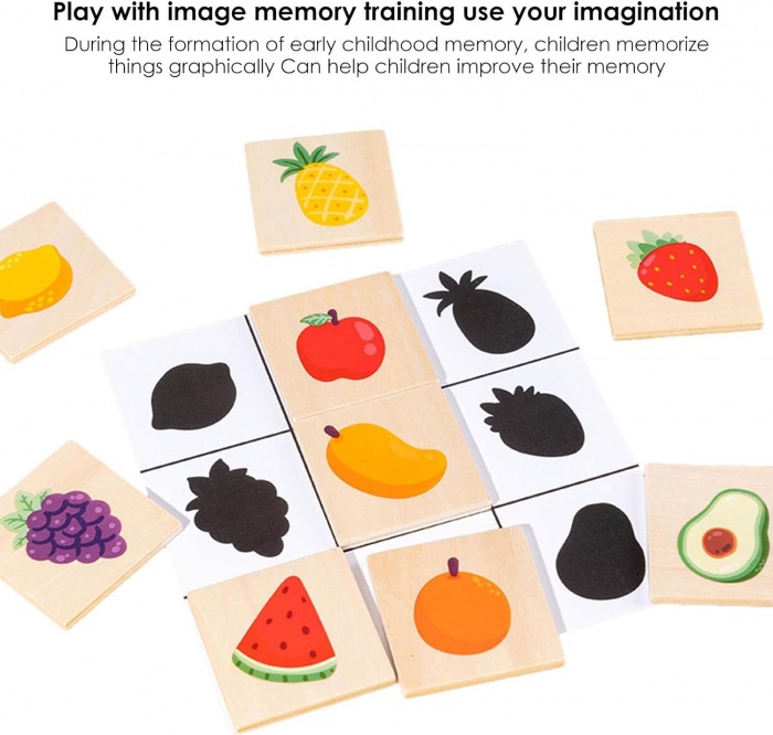 Jocul umbrelor - joc de asociere de tip Montessori - Find the shadow [2]