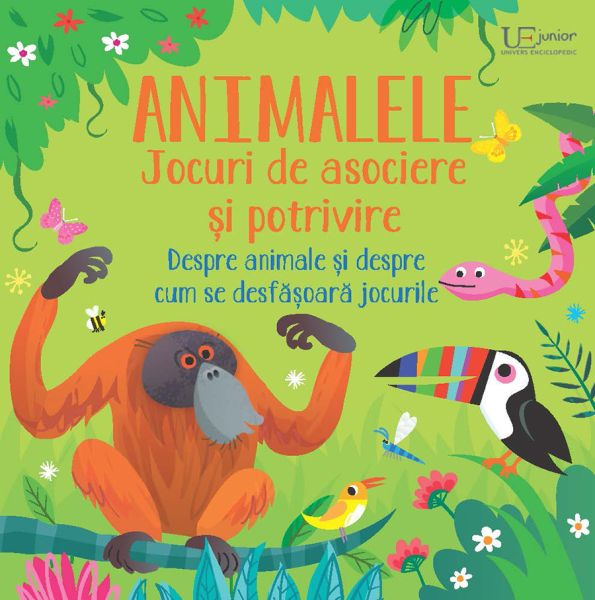 Jocuri de asociere si potrivire. Animalele (Usborne) [2]