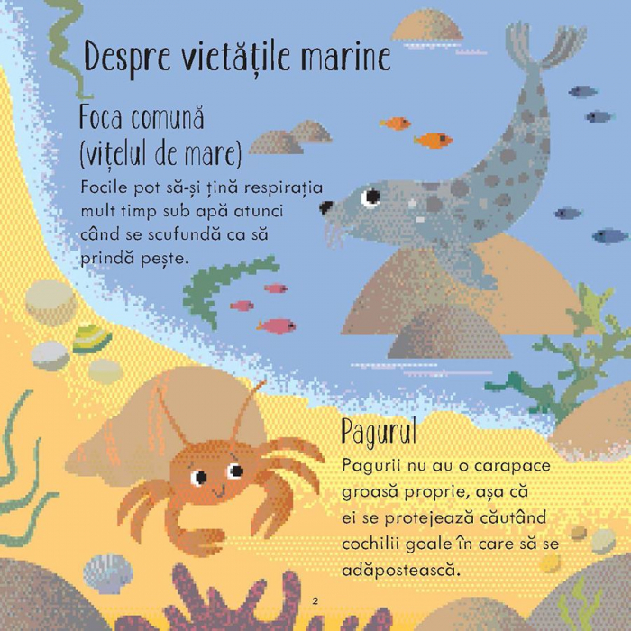 Jocuri de asociere si potrivire. In apele marii (Usborne) [4]