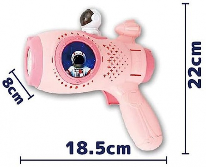 Jucarie de facut baloane de sapun pistol cu astronaut [5]