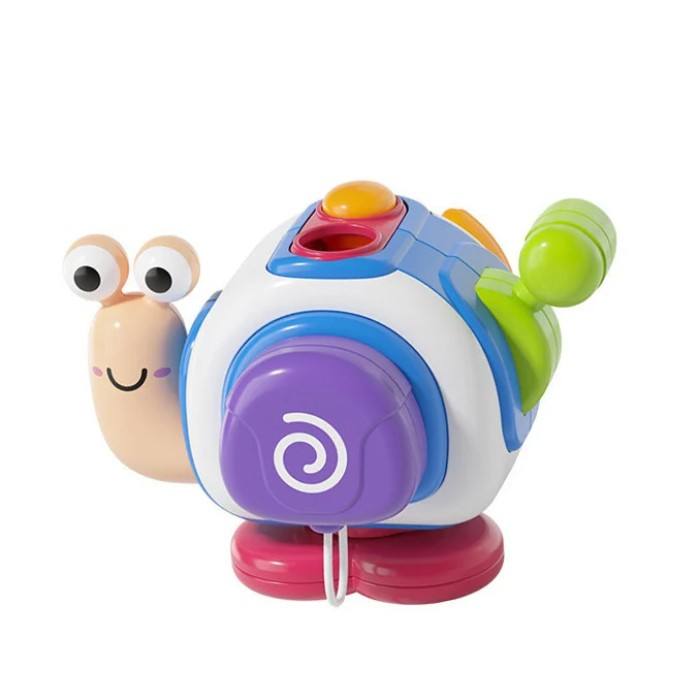 Jucarie motrica si senzoriala Melc Cartoon Busy Snail Ball [2]
