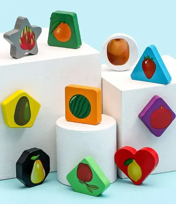 Jucarie multifunctionala din lemn PUZZLE DINOZAURI, JOC DE PESCUIT MAGNETIC, SPINNER [5]