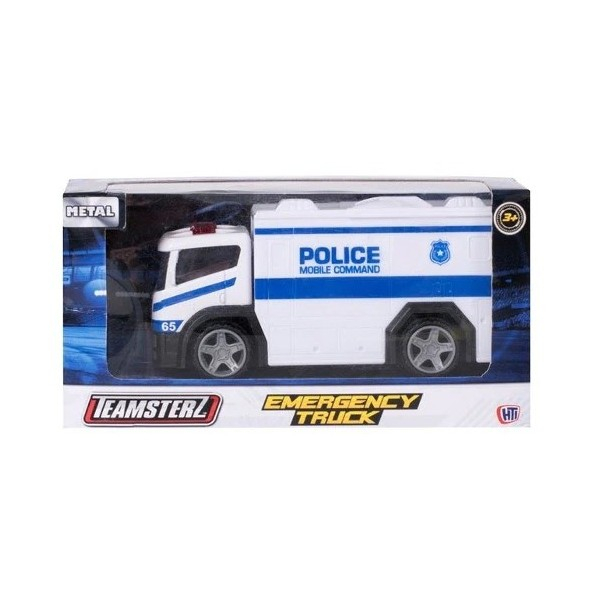 Macheta Metalica - Camion De Interventie, Politie, 12 cm [3]