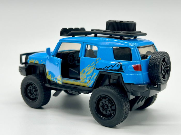 Macheta metalica cu sunete si lumini masinuta de teren Off Road 12 cm [2]
