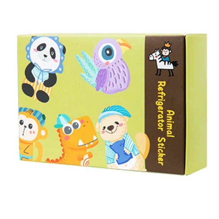 Magneti de frigider din lemn animale Animal refrigerator sticker [2]