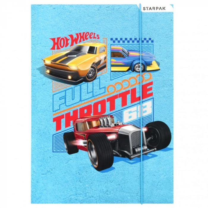 Mapa A4 cu elastic, Starpak, Hot Wheels [3]
