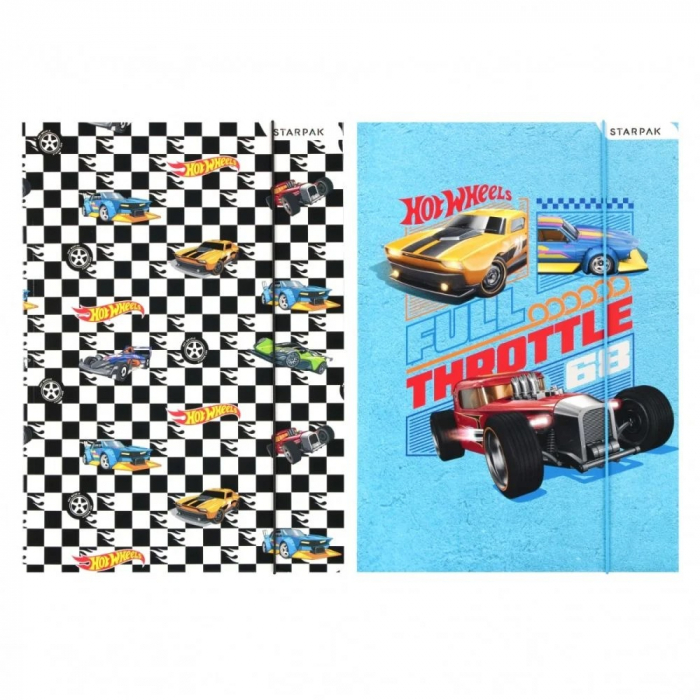 Mapa A4 cu elastic, Starpak, Hot Wheels [5]
