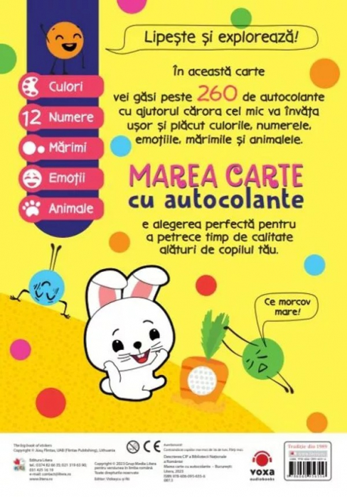 Marea carte cu autocolante (2+) [2]