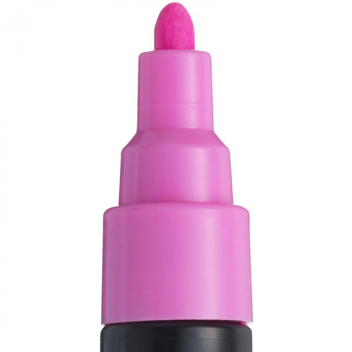 Marker Posca PC-5M varf 1,8-2,5 mm Roz Fluorescent [3]