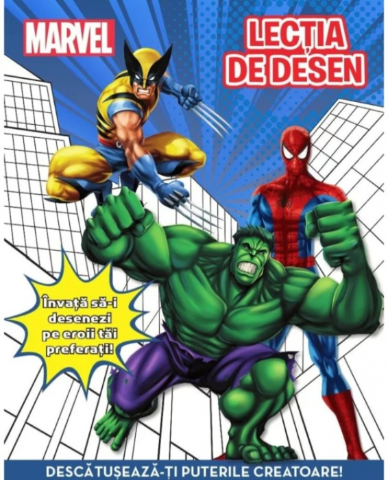 Marvel. Lecția de desen. Descătușează-ți puterile creatoare [1]