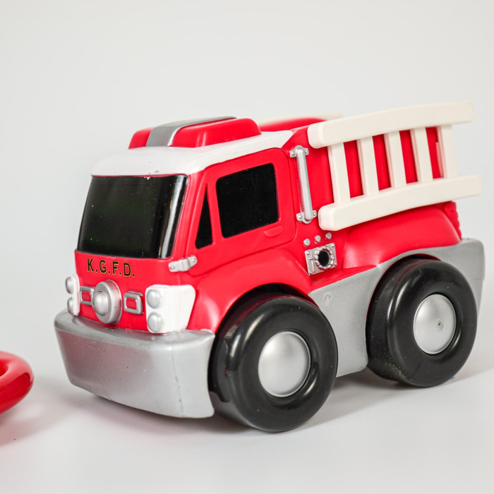 Mașinuță de pompieri cu telecomandă, pentru copii de 3-6 ani [4]