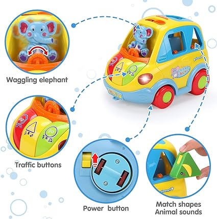 Masinuta inteligenta Hola Toys [9]