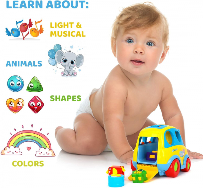 Masinuta inteligenta Hola Toys [6]