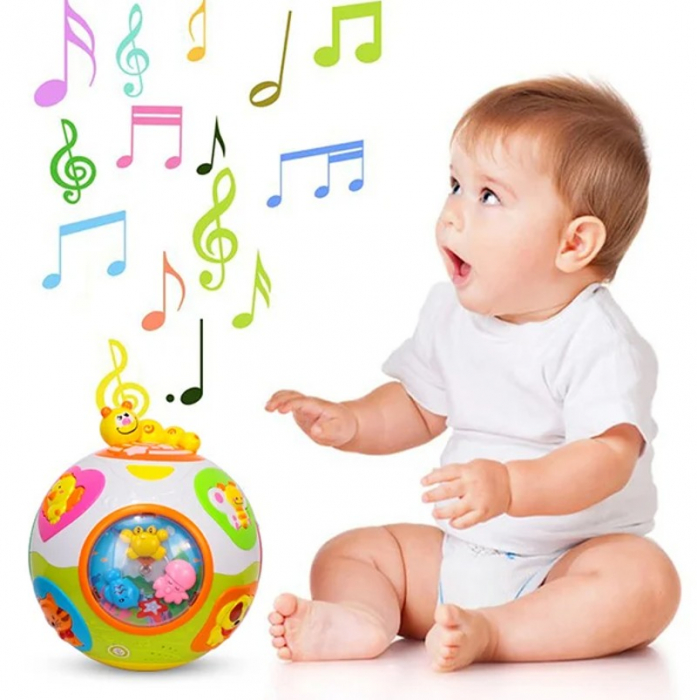 Minge interactiva cu activitati - Catch-me activity ball HOLA TOYS [3]