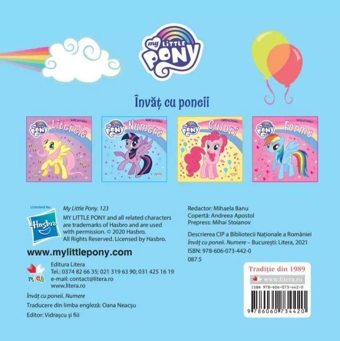 My Little Pony. Invat cu poneii. Numere [2]