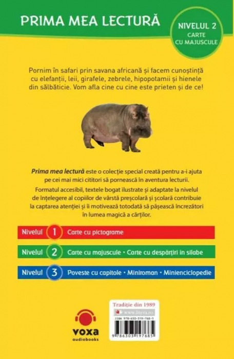 National Geographic Kids. Animale din Africa (Nivelul 2 Carte cu majuscule) [2]