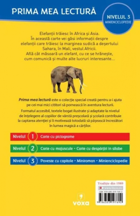 National Geographic Kids. Totul despre elefanti (Nivelul 3 Minienciclopedie) [2]