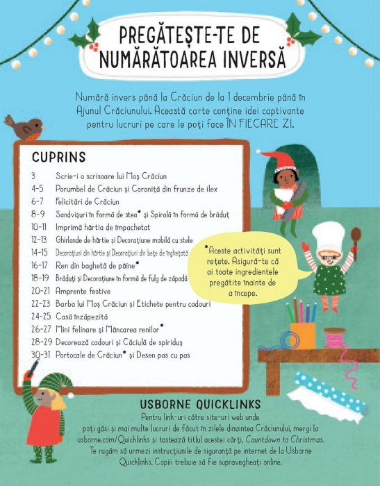 Numaratoarea inversa pana la Craciun (Usborne) [2]