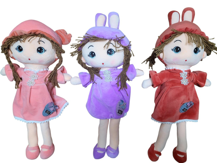 Papusa din plus 48 cm care spune rugaciunea Ingerasul meu, diferite culori [2]