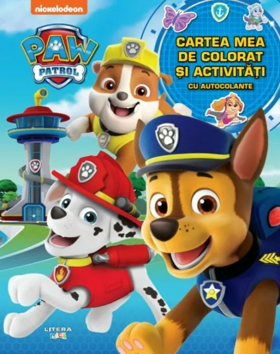 Patrula Catelusilor. Cartea mea de colorat si activitati cu autocolante [1]