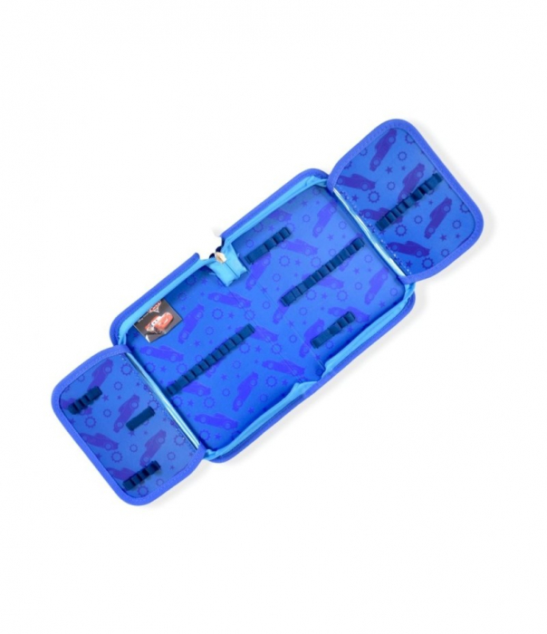 Penar Textil 1 Fermoar Si 2 Flapsuri Cars Hot Lugnuts, 21 X 14 X 3.5 Cm [3]