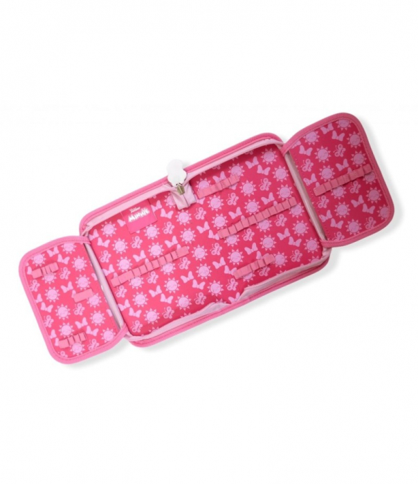 Penar Textil 1 Fermoar Si 2 Flapsuri Minnie Mouse si Daisy Made you smile, 21 X 14 X 3.5 Cm [3]