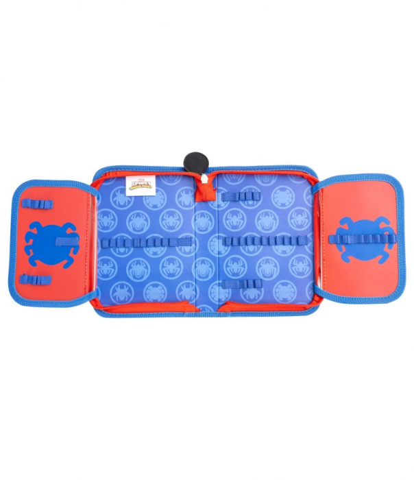 Penar Textil 1 Fermoar Si 2 Flapsuri Spidey amazing friends, 21 X 14 X 3.5 Cm [2]