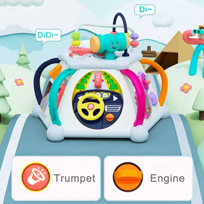 Piramida de activitati cu sunete si lumini HOLA Toys [4]