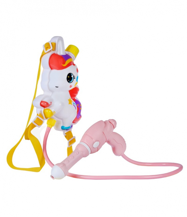 Pistol cu apa cu rezervor de tip rucsac cu bretele ajustabile, capacitate 1 L Unicorn [3]