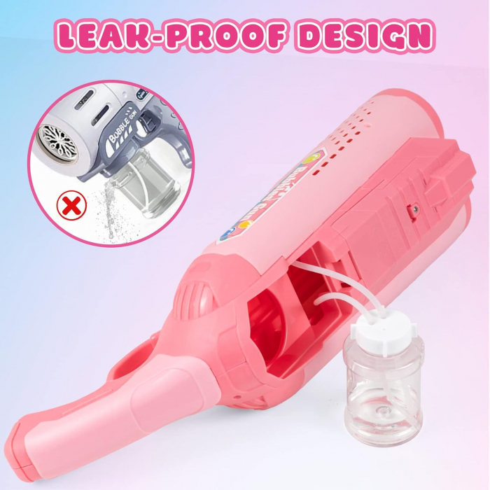 Pistol de facut baloane de sapun cu 2 tuburi Double tube bubble gun [3]