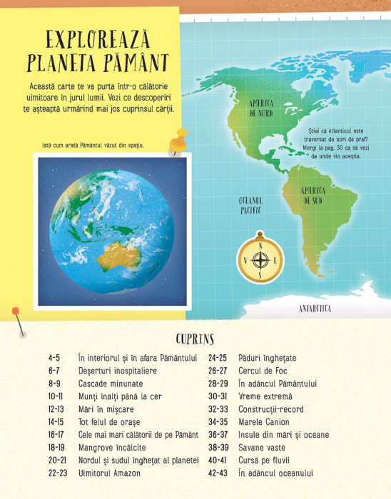 Planeta Pamant. Carte de activitati (Usborne) [2]