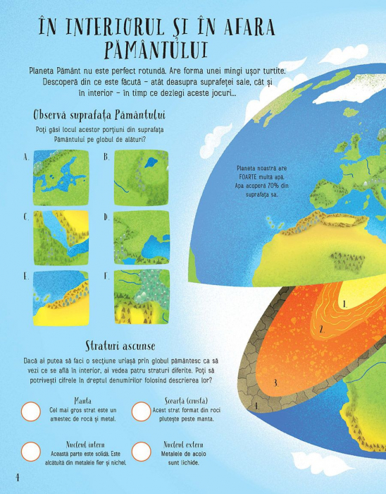 Planeta Pamant. Carte de activitati (Usborne) [4]
