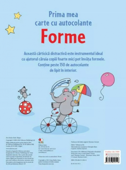 Prima mea carte cu autocolante. Forme [2]