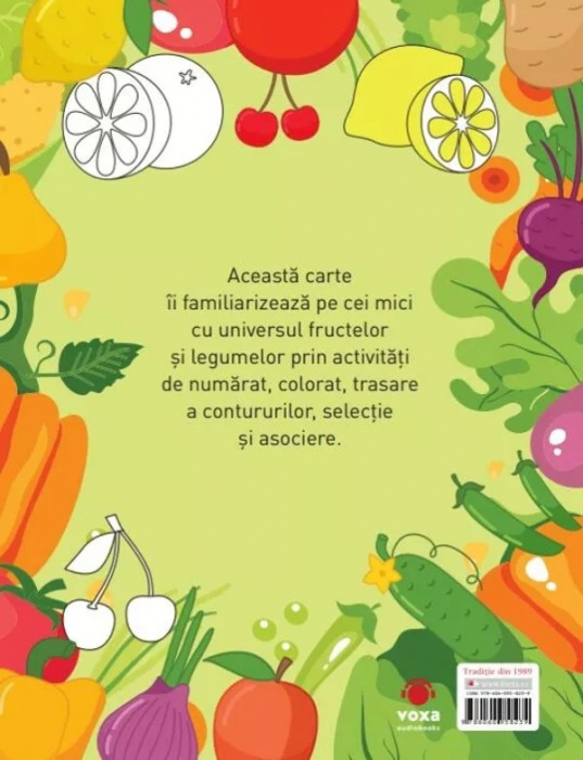 Prima mea carte de activitati. Fructe si legume [2]