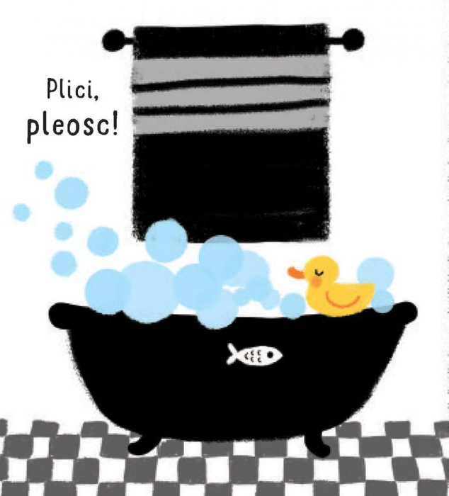 Primele mele carti Alb&Negru - Ora de culcare (Usborne) [4]
