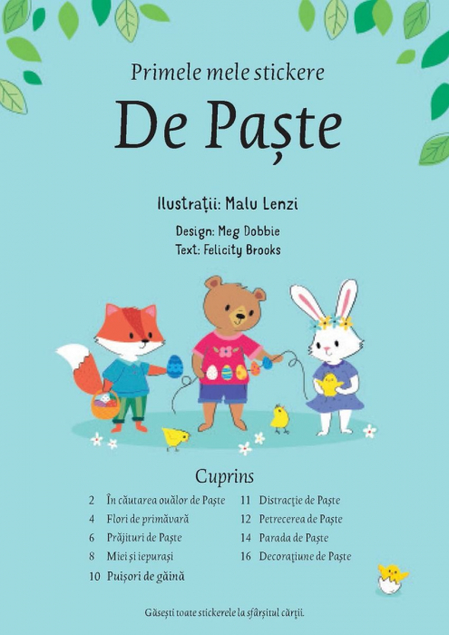 Primele mele stickere. De Paste (Usborne) [2]