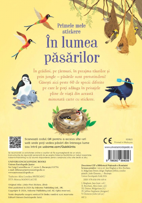 Primele mele stickere: In lumea pasarilor (Usborne) [8]