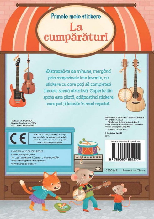 Primele mele stickere. La cumparaturi (Usborne) [7]